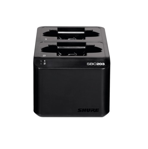 Shure SBC203-US Dual Docking Recharging Station for SB903 Lithium Ion Battery