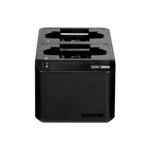Shure SBC203-US Dual Docking Recharging Station for SB903 Lithium Ion Battery