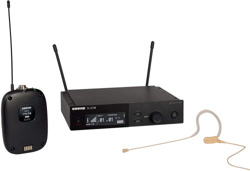 Shure SLXD14/153T-J52 Wireless System with SLXD1 Transmitter and MX153T Headworn Mic. J52 Band