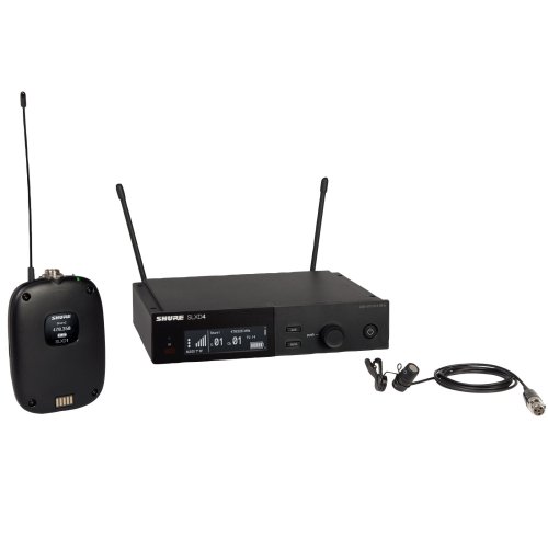 Shure SLXD14/85-G58 Wireless System with SLXD1 Transmitter and WL185 Lavalier Microphone. G58 Band