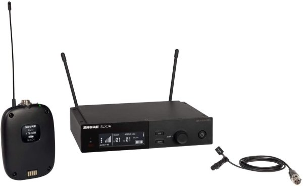 Shure SLXD14/93-H55 Wireless System with SLXD1 amd WL93 Lavalier Microphone. H55 Band