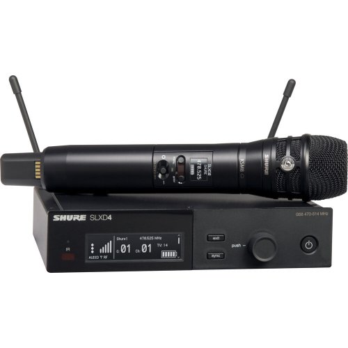 Shure SLXD24/K8B-J52 Wireless System with KSM8 Microphone. J52 Band