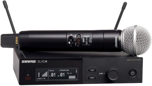 Shure SLXD24/SM58-J52 Wireless System with SM58 Microphone. J52 Band