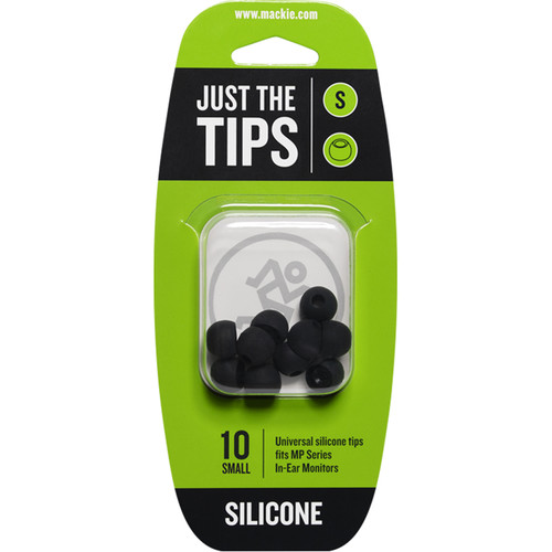 Mackie MP-SML-SILICONE-KIT Replacement Silicone Tips for MP Series In-Ear Headphones. Small