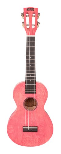 Mahalo ML2CP Island Series Concert Ukulele. Coral Pink