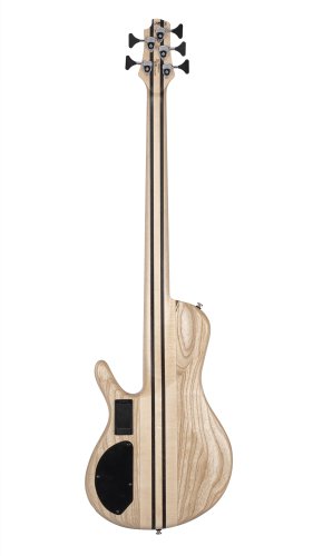 Cort A5BEYONDOPBN Artisan Series A5 Beyond 5 String Bass Guitar. Open Pore Bubinga Natural