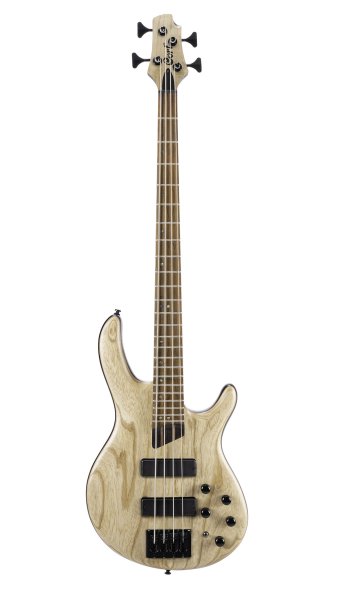 Cort B4ELEMENTOPN Artisan Series B4 Element Bass Guitar. Open Pore Natural