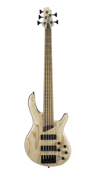 Cort B5ELEMENTOPN Artisan Series B5 Element 5 String Bass Guitar. Open Pore Natural