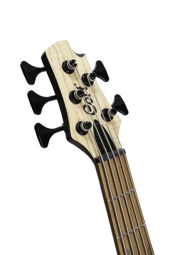 Cort B5ELEMENTOPN Artisan Series B5 Element 5 String Bass Guitar. Open Pore Natural