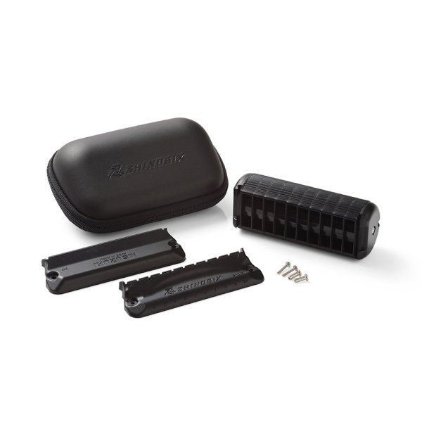 Suzuki SNB-20CVS Shinbox 10 Hole Harmonica Set. User Set