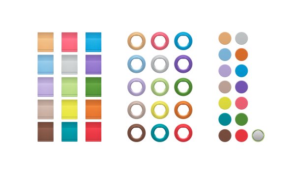Sennheiser 508989 Color Coding Label Set