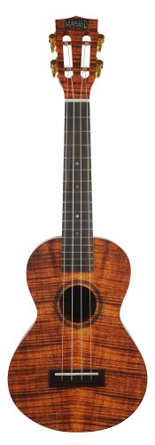 Mahalo MA2KA Artists Elite Series Concert Ukulele. Koa Photo Flame