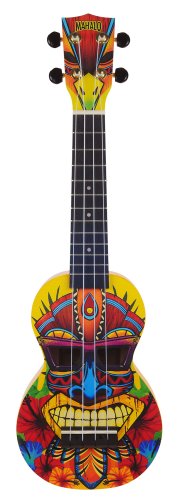 Mahalo MA1TK Art Series Soprano Ukulele. Tikki Motiff