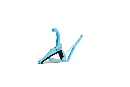 Kyser KGEFBBA Fender X Kyser Quick-Change Electric Guitar Capo. Daphne Blue