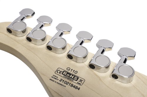 Cort G110OPSB G Series Double Cutaway Electric Guitar. Open Pore Sunburst