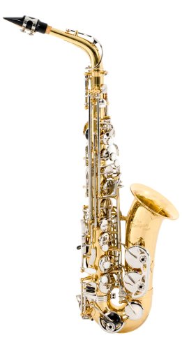 Antigua Vosi AS2155LN Eb Alto Saxophone. Nickel Keys and a Lacquer Body