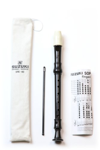 Suzuki SRG-81 3-Piece German Recorder