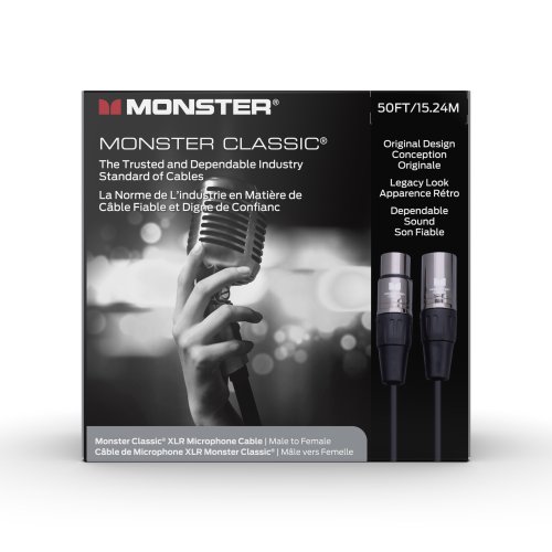 Monster CLAS-M-50WW Classic Microphone Cable. 50'