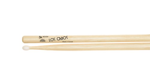 Los Cabos LCD5AHN 5A Nylon Tip Hickory Drumsticks