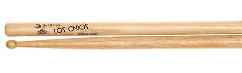 Los Cabos LCD3ARH 3A Red Hickory Drumsticks