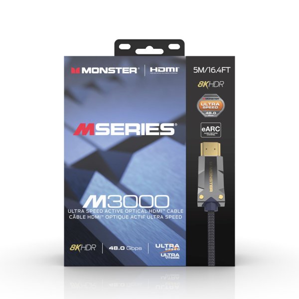 Monster VMM20009 M3000 HDMI 2.1 Cable. 5 Meter