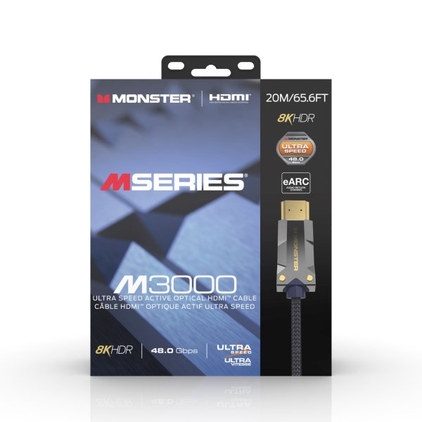 Monster VMM20012 M3000 HDMI 2.1 Cable. 20 Meter