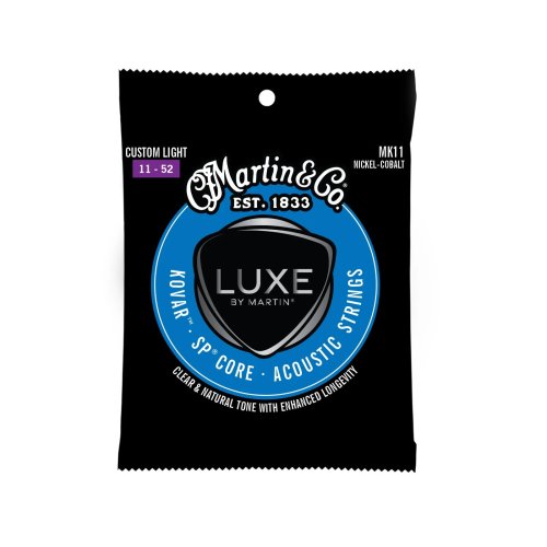 Martin MK11 Luxe By Martin Kovar Acoustic Guitar Strings. Cusotm Light