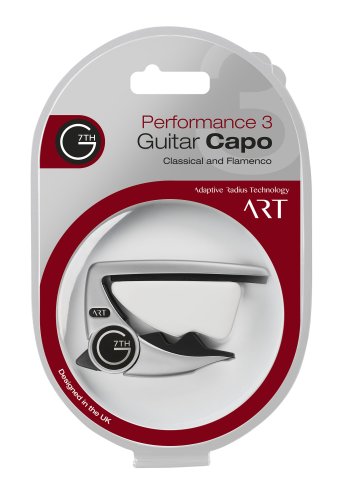 G7th G7P3CLSL Performance 3 Classical Guitar Capo. Silver