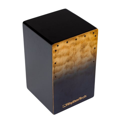 Rhythm Tech RTCCBBF Café Cajon. Boutique Black Fade
