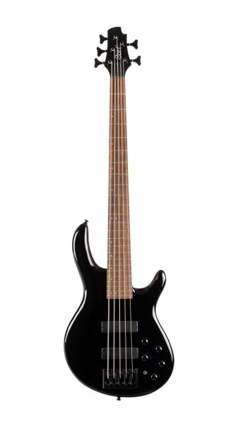 Cort C5DELUXEBK Artisan Series C5 Deluxe Bass Guitar (5 String). Black
