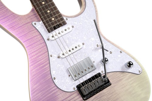 Cort G280SELECTTCP G Series 280 Select Double Cutaway Electric Guitar. Trans Chameleon Purple