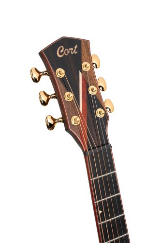 Cort ABSTRACTDELTA Masterpiece Series Abstract Delta Acoustic-Electric Guitar. Natural Glossy