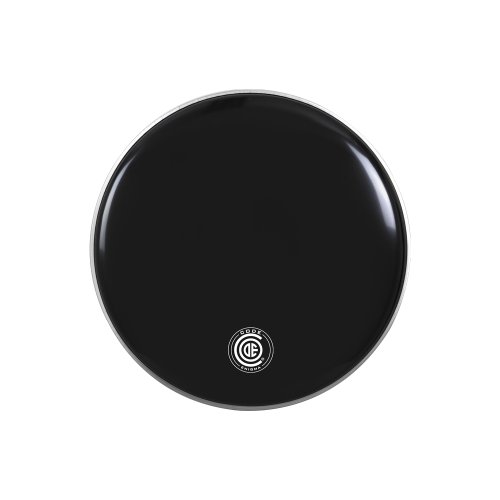 Code EBLR20 Enigma Series Black Drumhead. 20″