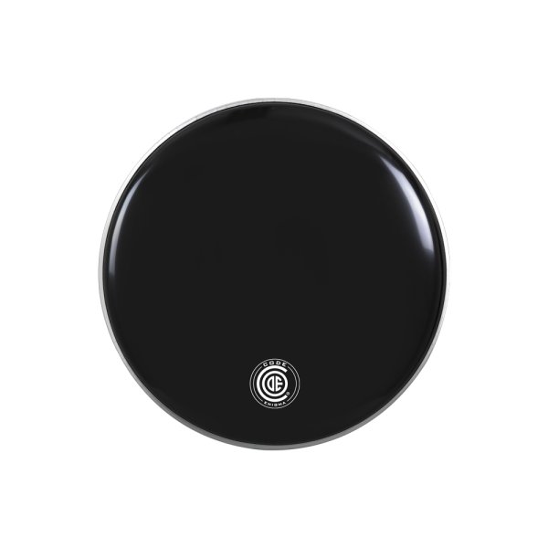 Code EBLR20 Enigma Series Black Drumhead. 20"