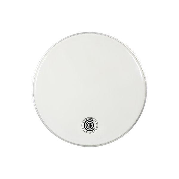 Code EWHR22 Enigma Series White Drumhead. 22"