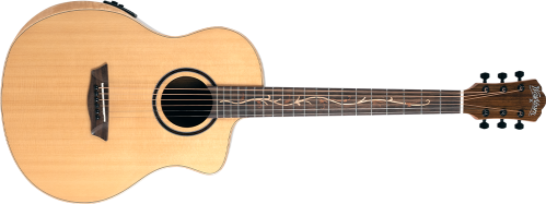 Washburn BTSC40SCE Bella Tono Suprema Acoustic-Electric Guitar. Natural Glossy
