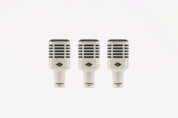 Universal Audio SD3 Dynamic Microphone with Hemisphere Modeling. (3 Pack)