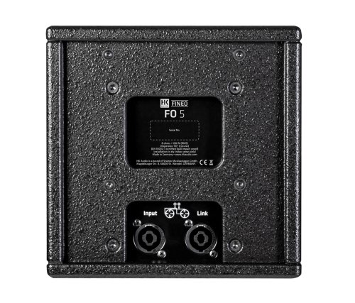 HK FINEO-FO-5-BLK 200 Watt 5" Coaxial Speaker. Black