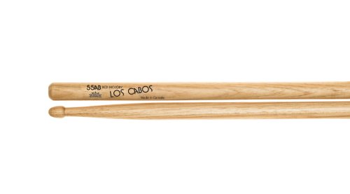 Los Cabos LCD55ABRH 55AB Red Hickory Drumsticks