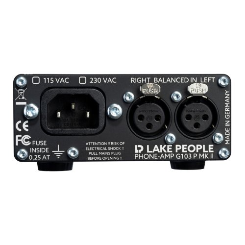 Lake People LP-G103-P-MKII XLR-Stereo Headpone Amplifier for recording and livesound