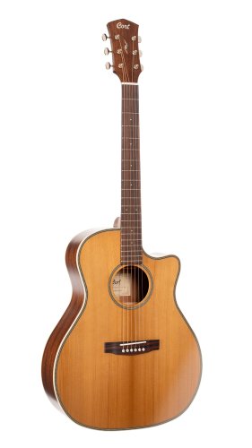 Cort GA4NSG Essence Series ES-GA4 Auditorium Acoustic Electric Guitar. Natural Semi Gloss