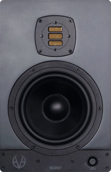 Eve Audio SC207-BLK 2-Way Nearfield Studio Monitor. 7" All Black Edition