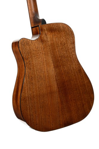 Cort EARTH60CENAT Earth Series 60 Dreadnought Acoustic Electric Guitar. Natural Glossy