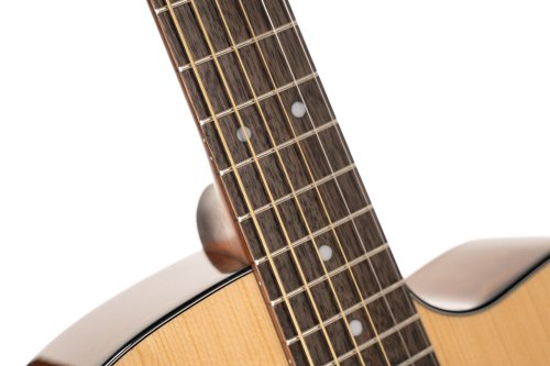 Cort L60BK Luce Series L60 Orchestra Cutaway Acoustic Electric Guitar. Natural Gloss