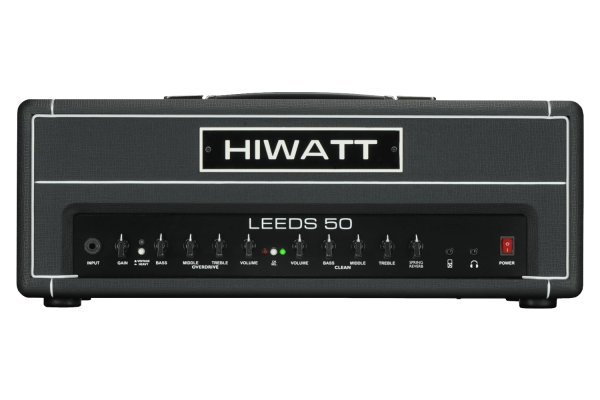 Hiwatt Leeds 50R Head - 50W 2-Channel Head w/ Spring Reverb