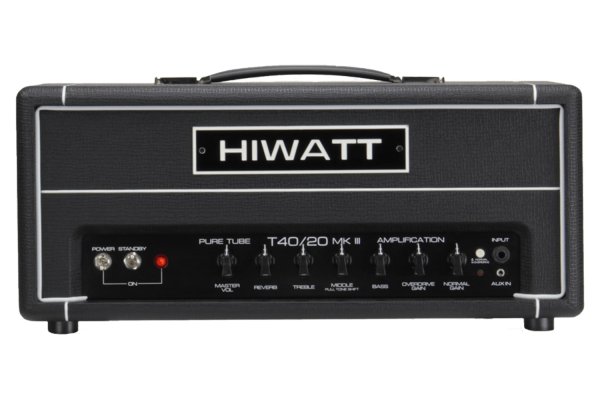 Hiwatt TB40/20 Head - 40/20W 2-Channel Amp w/ Spring Reverb