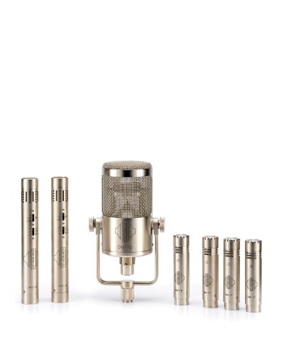 Sontronics DrumPack - 7x Piece Drum Microphone Set. Silver