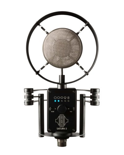 Sontronics Saturn 2 - Multi-Pattern Large-Diaphragm Condenser Microphone. Black