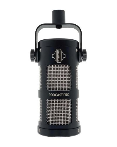 Sontronics Podcast Pro - Dynamic Podcast / Streaming / Broadcast / Gaming Microphone. Black
