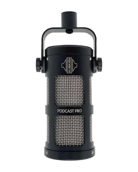 Sontronics Podcast Pro - Dynamic Podcast / Streaming / Broadcast / Gaming Microphone. Black